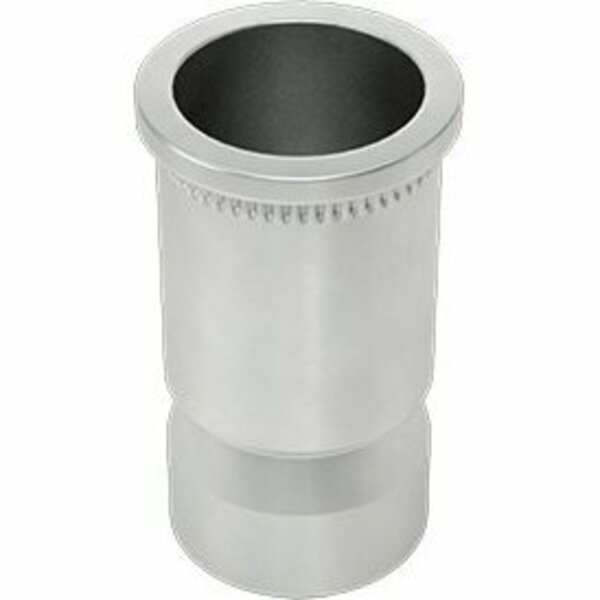 Bsc Preferred Low-Profile Rivet Nut Tin-Zinc Plated Aluminum 4-40 Internal Thread.355 Long, 10PK 98560A639